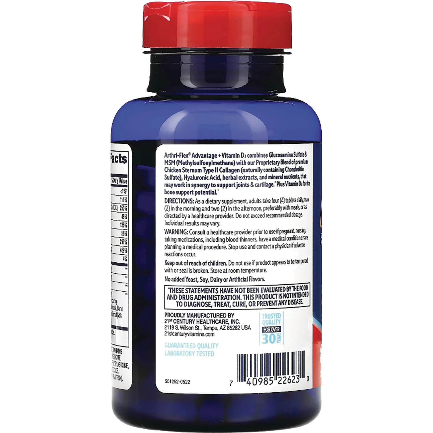 Arthri-Flex Advantage + Vitamin D3 - Image 3