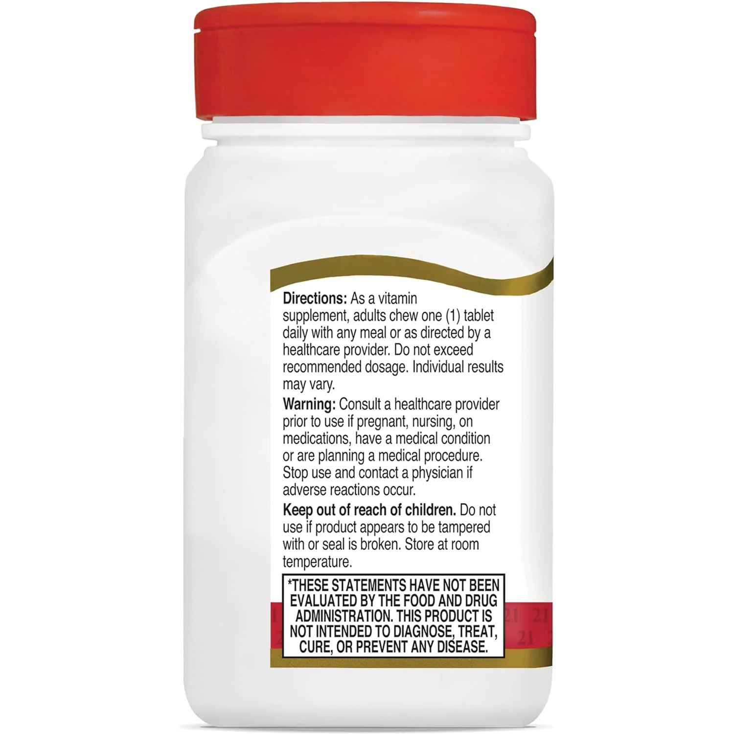 D3 Chewable - Orange - Image 3