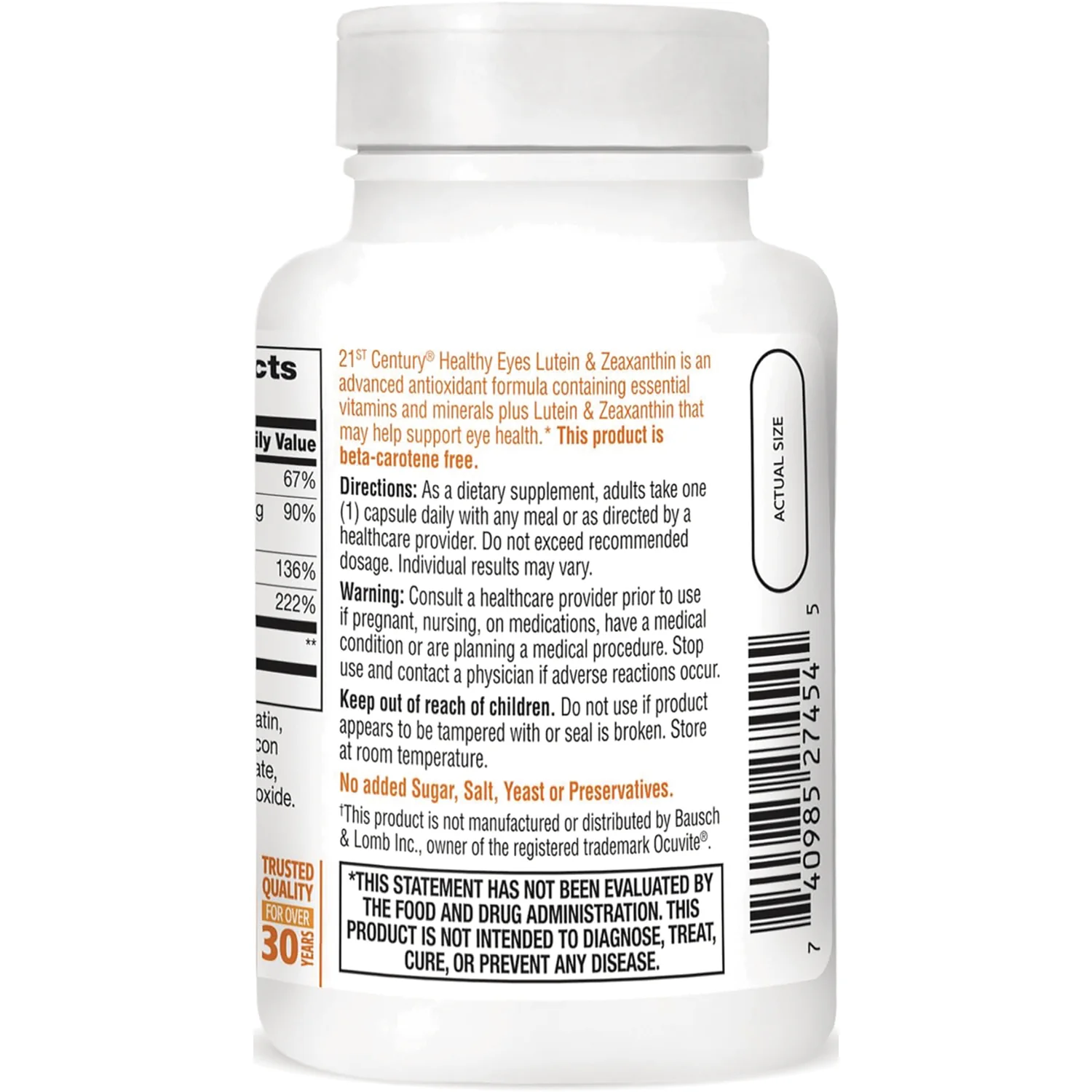 Healthy Eyes Lutein & Zeaxanthin - Image 3