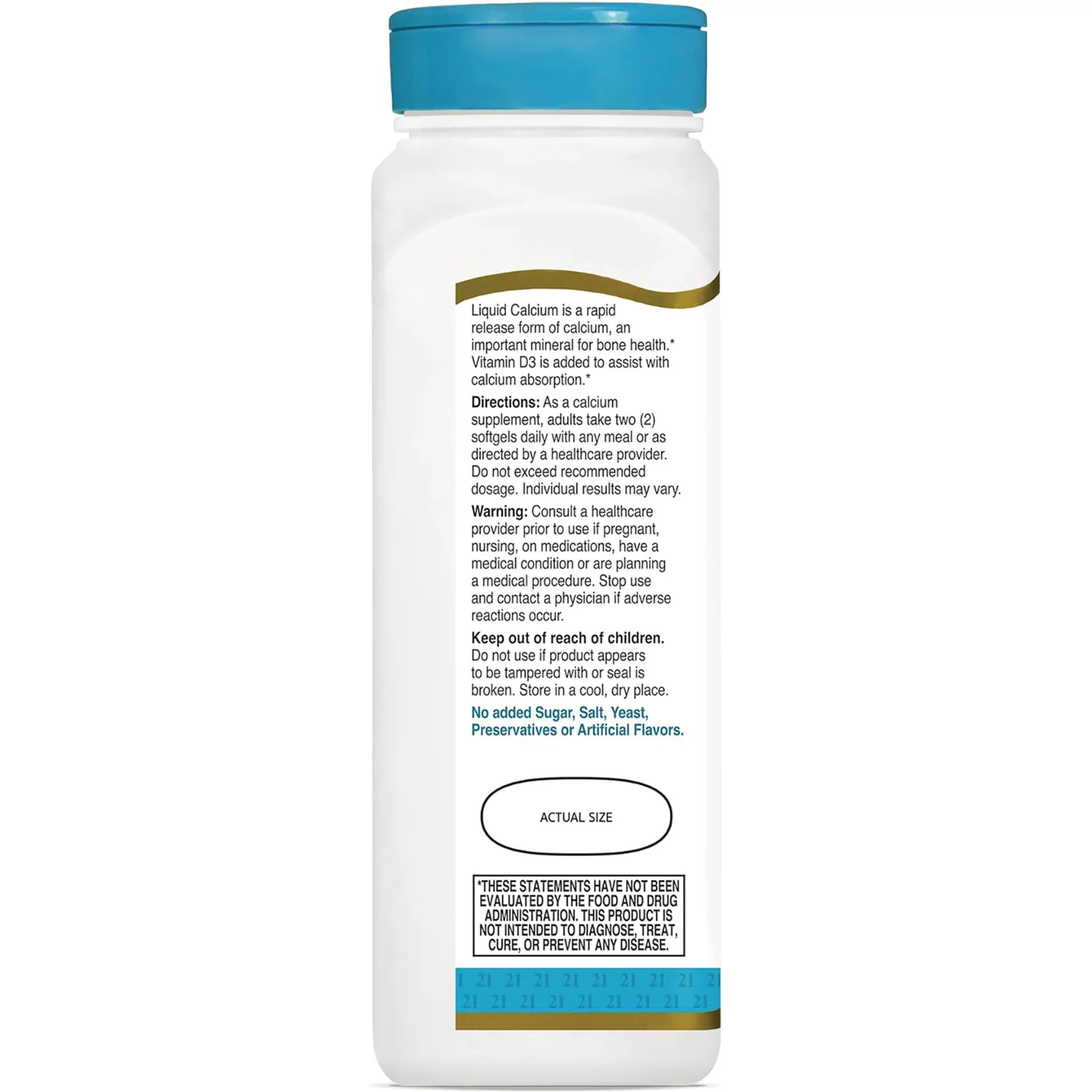 Liquid Filled Calcium Plus D3 - Image 3
