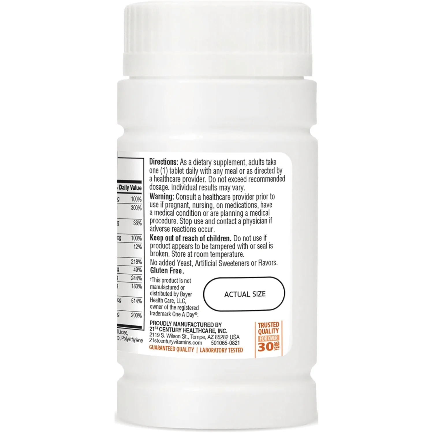 One Daily Women's 50+ Multivitamin/Multimineral - Image 3