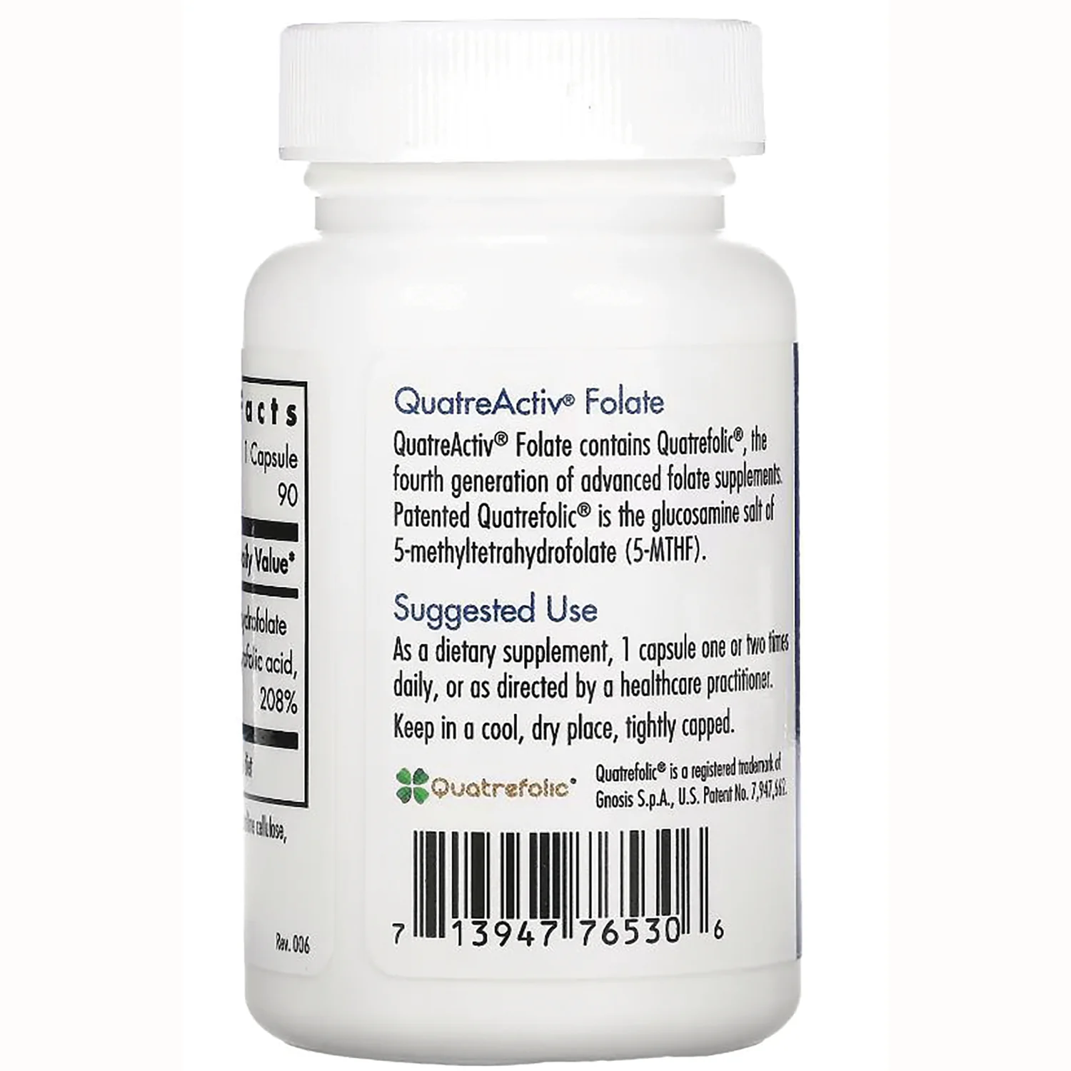 QuatreActiv Folate 4th Generation 5-MTHF - Image 3