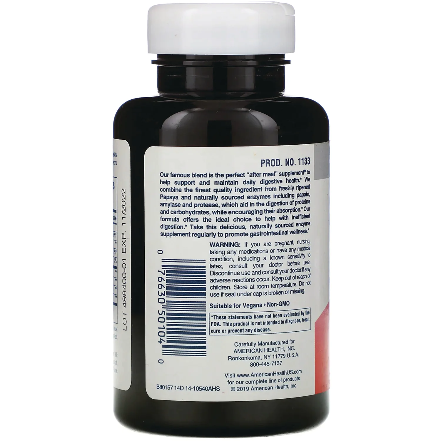 Chewable Original Papaya Enzyme - Image 3