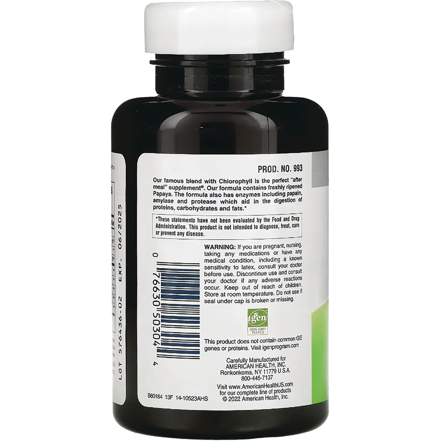 Chewable Papaya Enzyme with Chlorophyll - Image 3