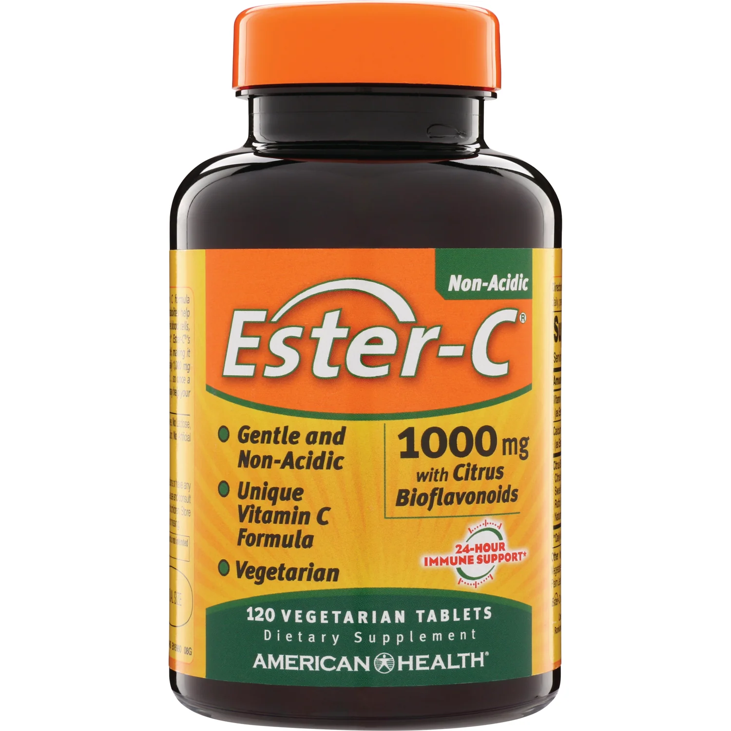Ester-C with Citrus Bioflavonoids 100mg Veggie Tabs - Image 2