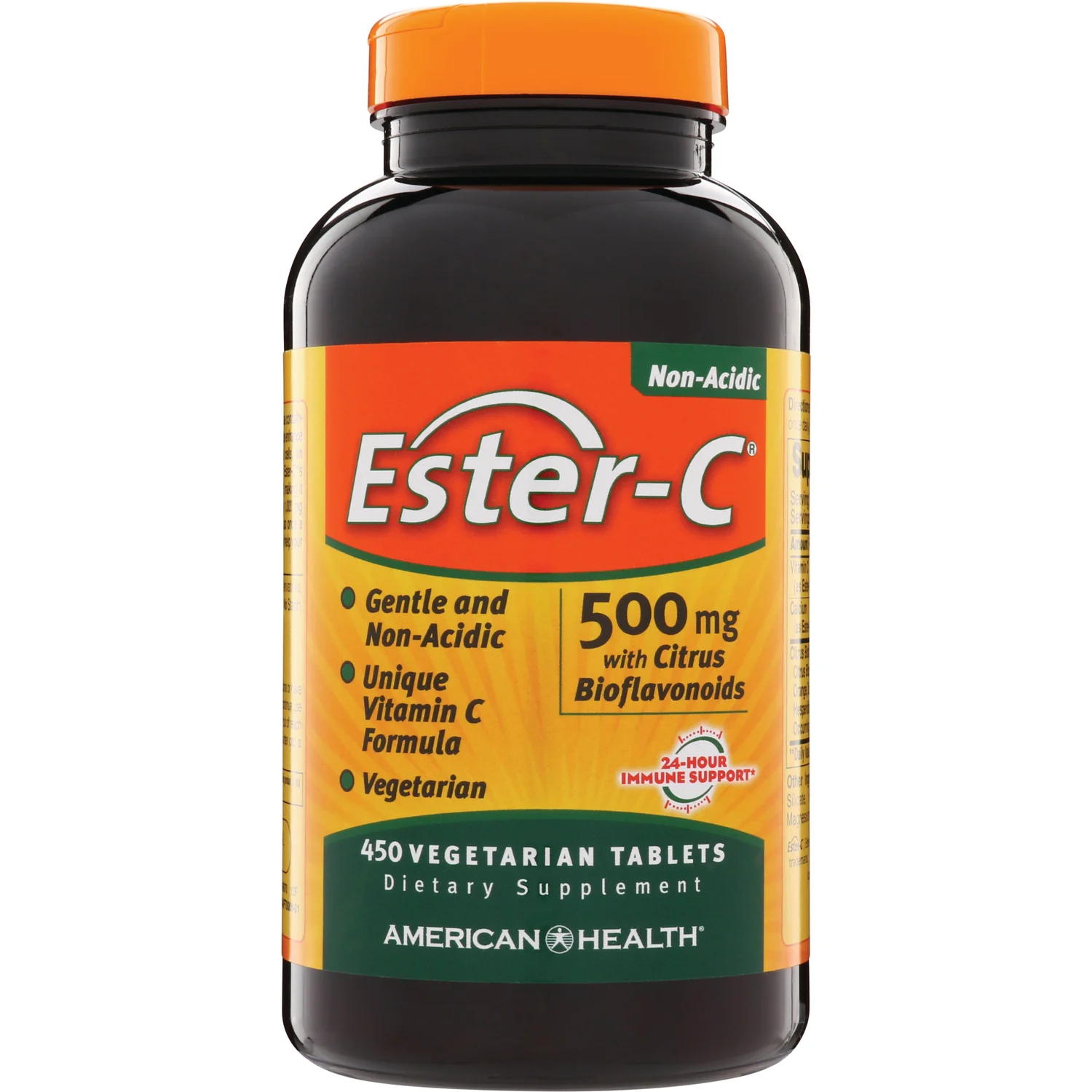 Ester-C with Citrus Bioflavonoids 500mg Veggie Tabs - Image 2