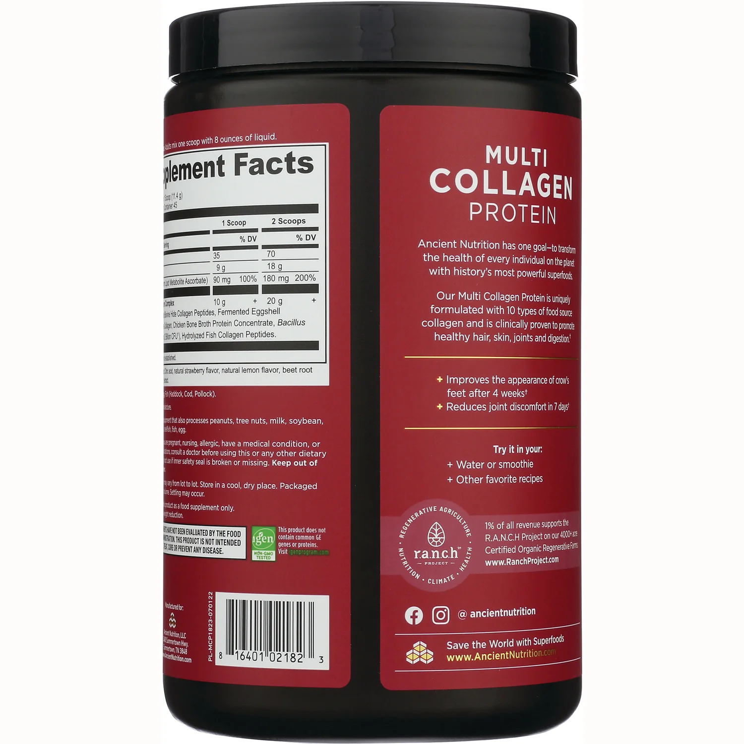 Multi Collagen Protein - Strawberry Lemonade - Image 3