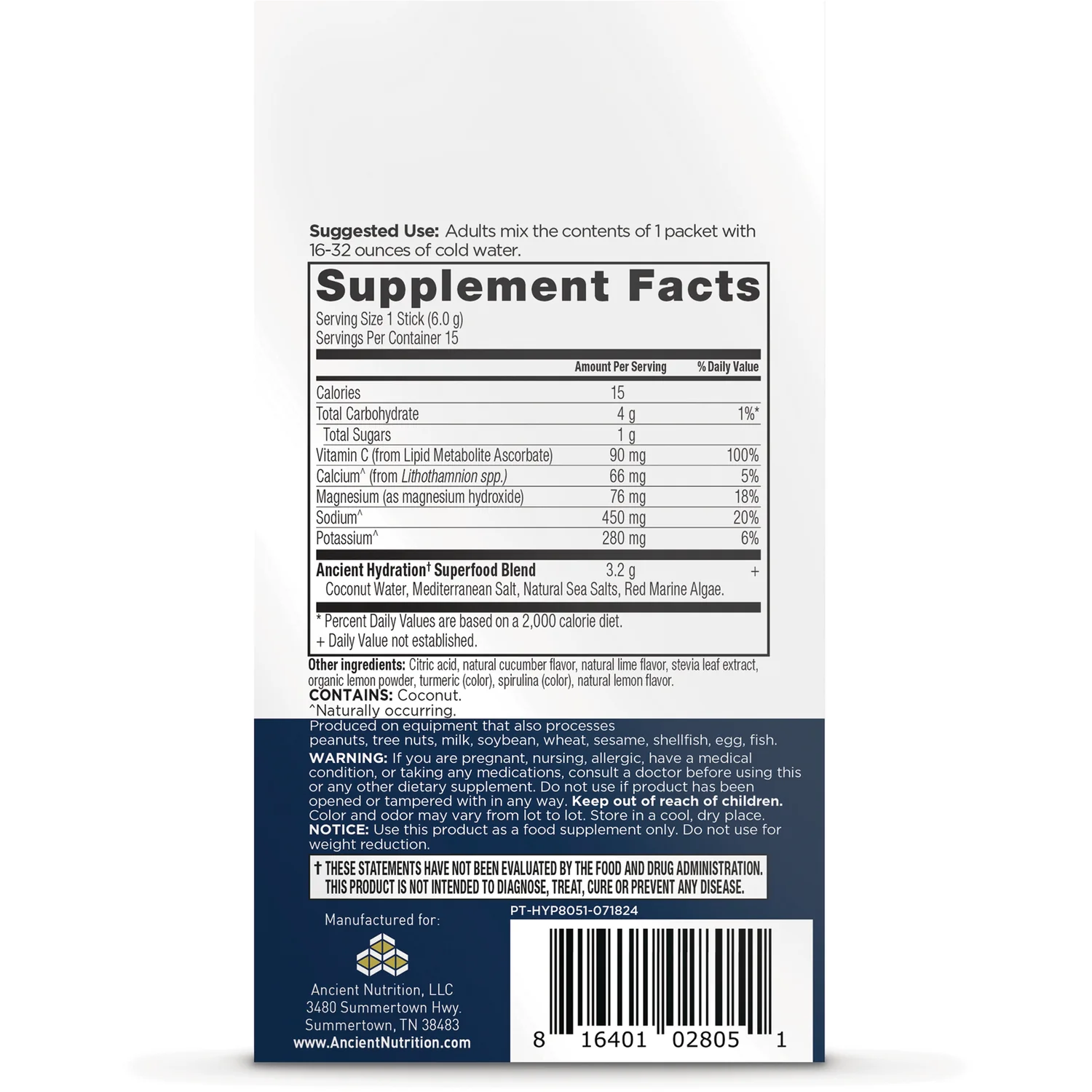 Rapid Hydration - Lemon Lime - Image 2