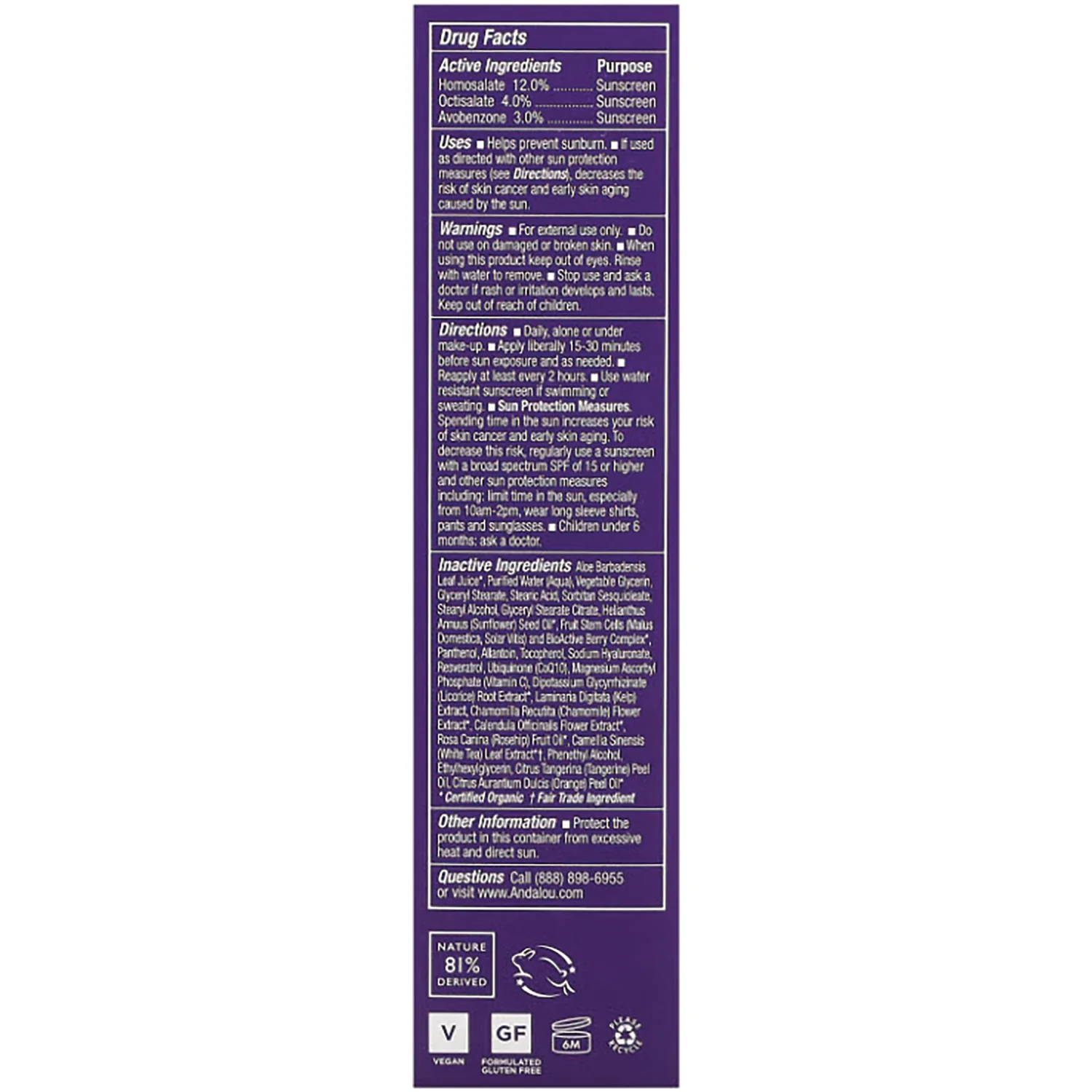 Age Defying Ultra Sheer Daily Defense Facial Lotion - SPF 18 - Image 2