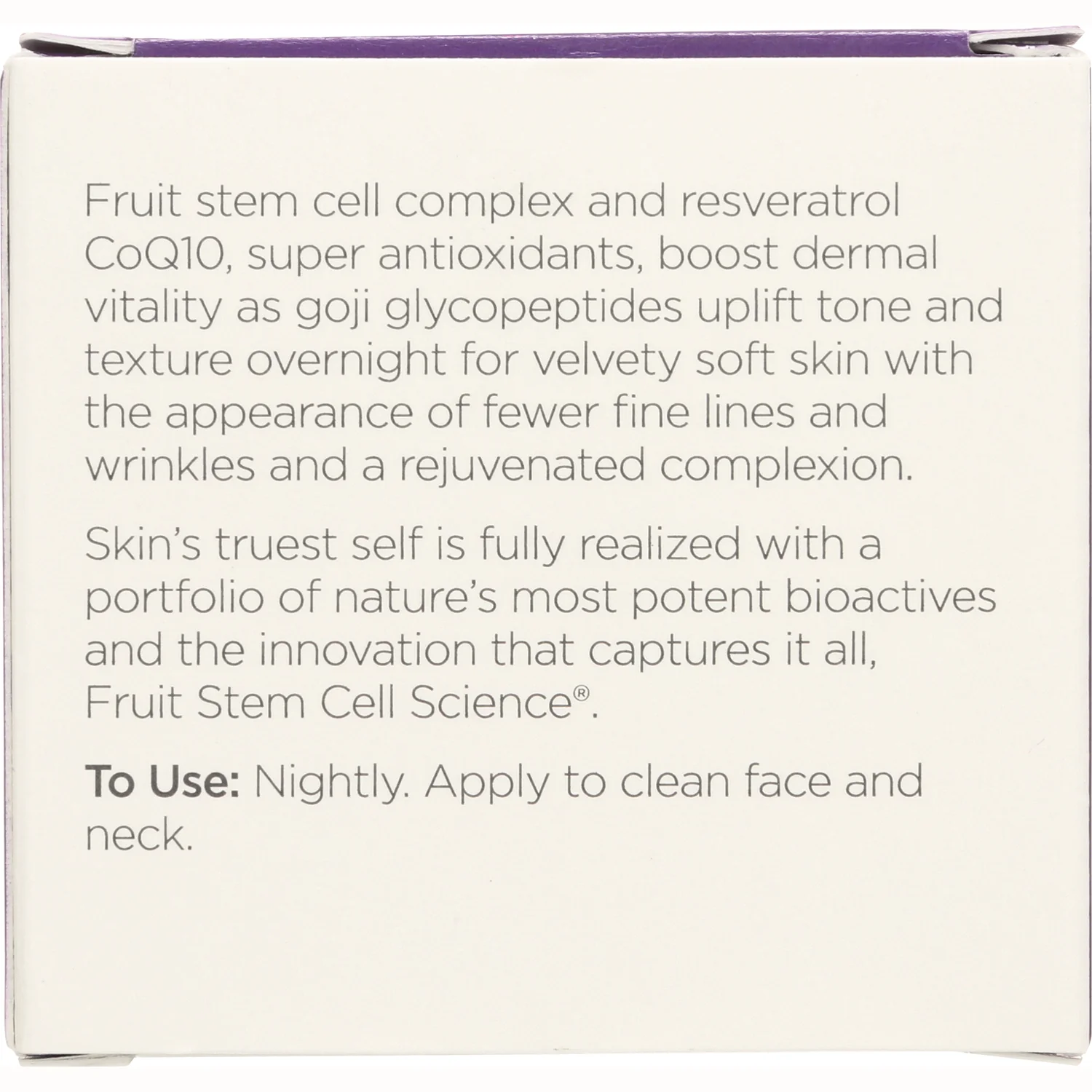 Age Defying Resveratrol Q10 Night Repair Cream - Image 3