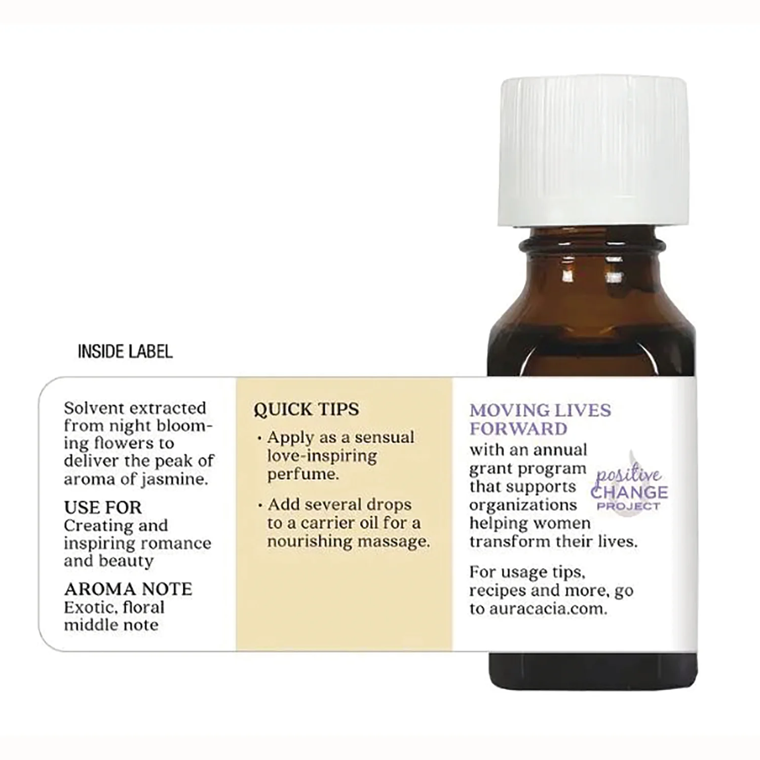 Jasmine Absolute Pure Essential Oil in Jojoba Oil - Image 3