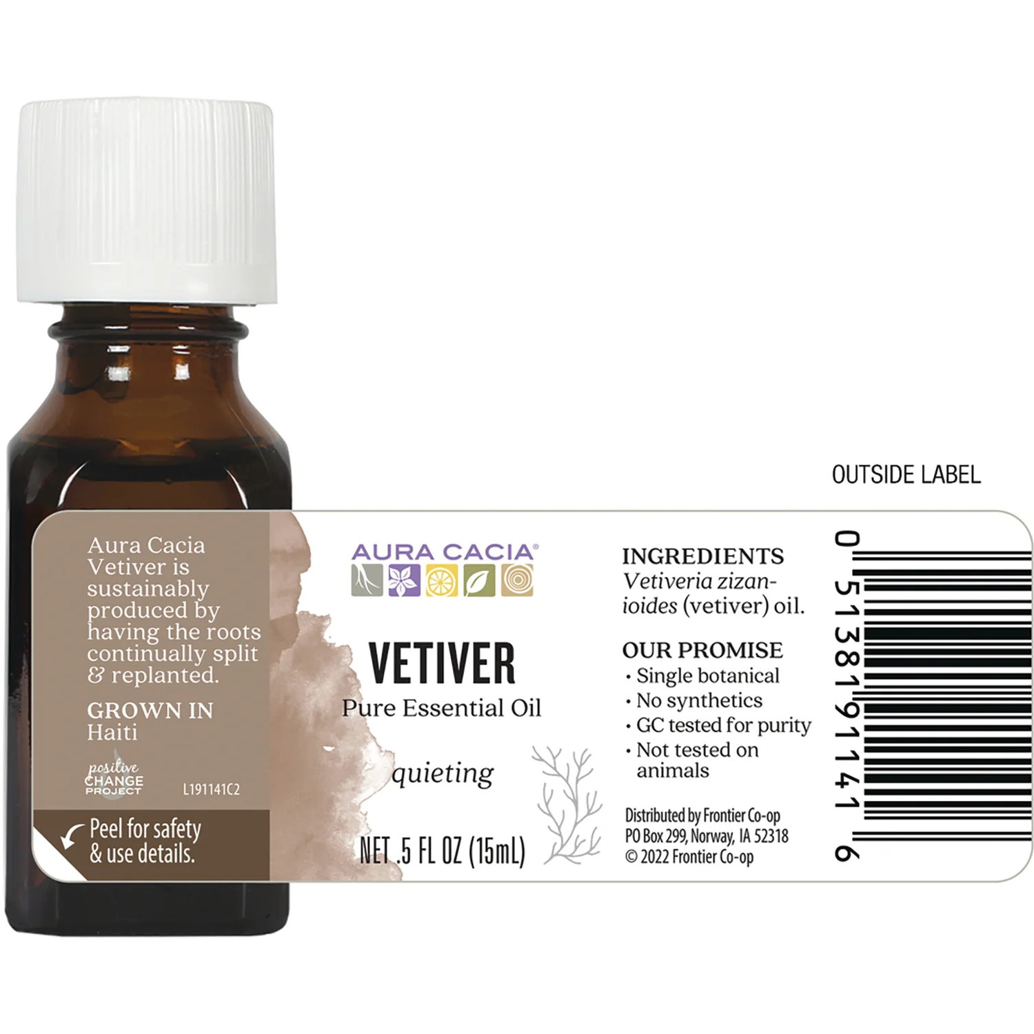 Vetiver Pure Essential Oil - Image 2