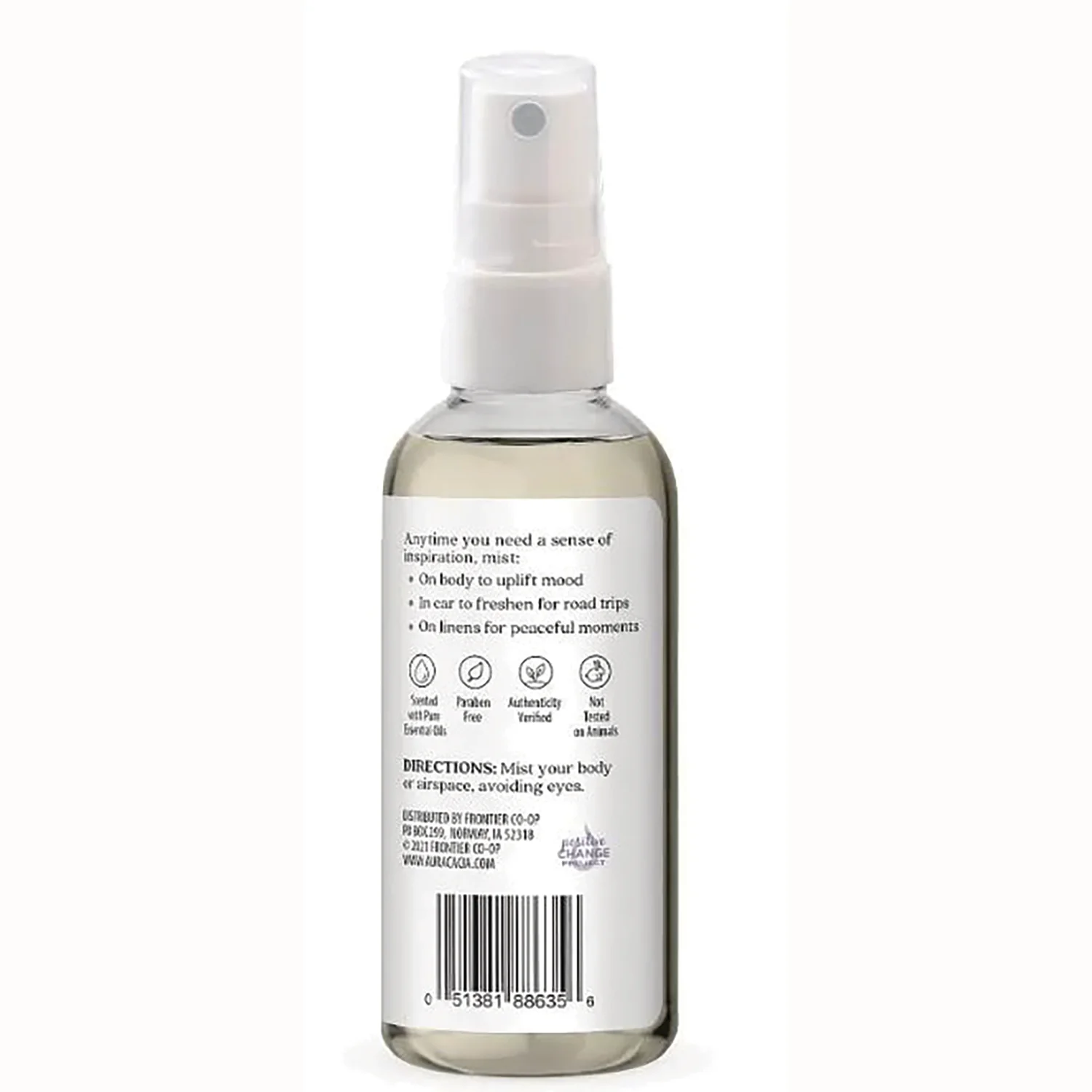 Aromatherapy Mist - Patchouli & Sweet Orange - Image 3