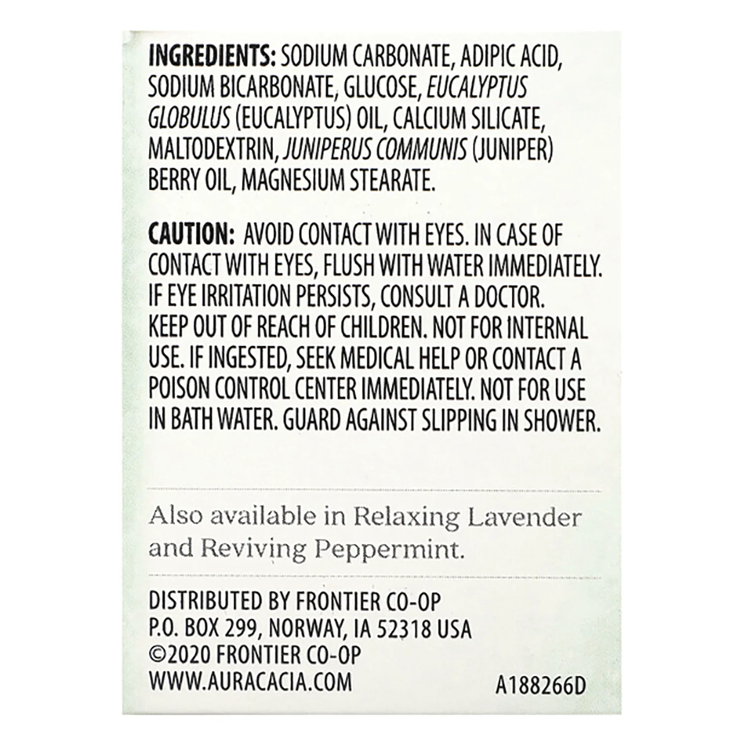 Aromatherapy Shower Tablets - Eucalyptus - Image 2