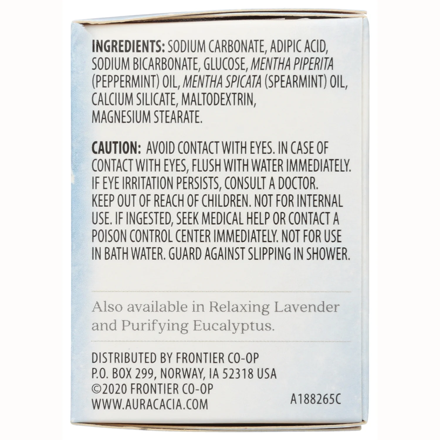 Aromatherapy Shower Tablets - Peppermint - Image 2