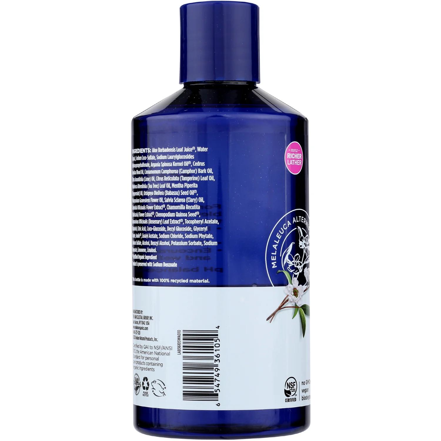 Scalp Normalizing Shampoo - Tea Tree Mint Therapy - Image 3