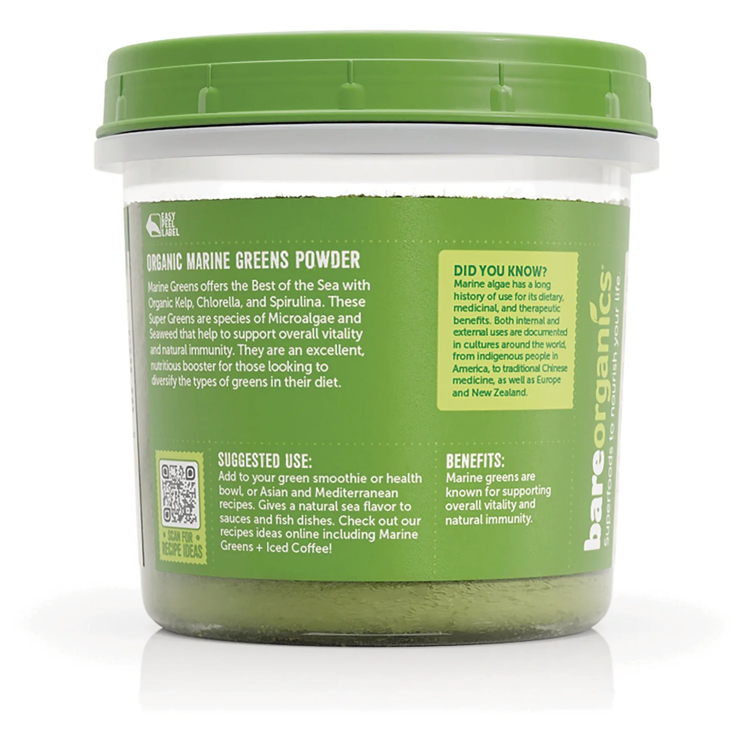 Organic Marine Super Greens Powder - Image 2