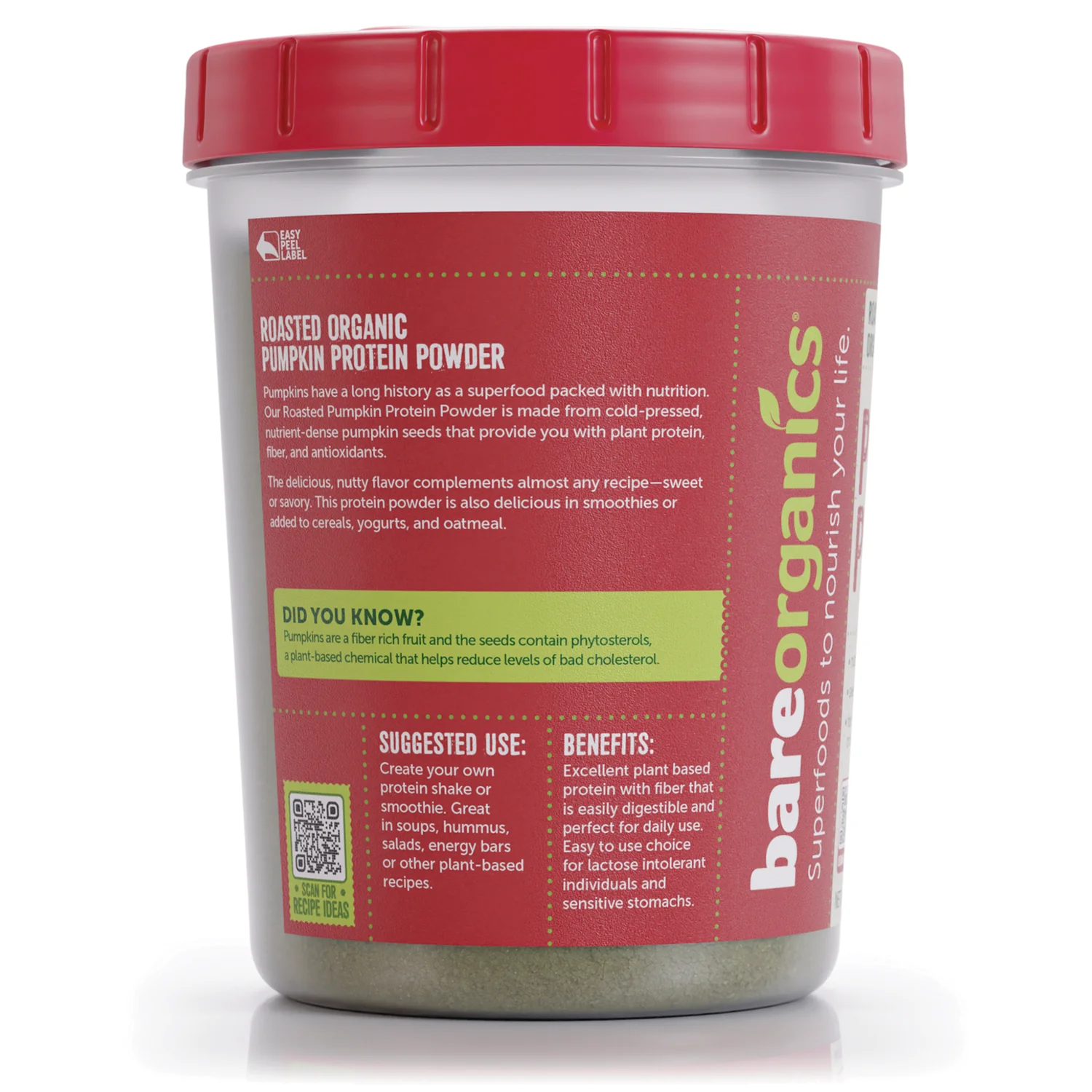 Roasted Organic Pumpkin Protein Powder - Image 3