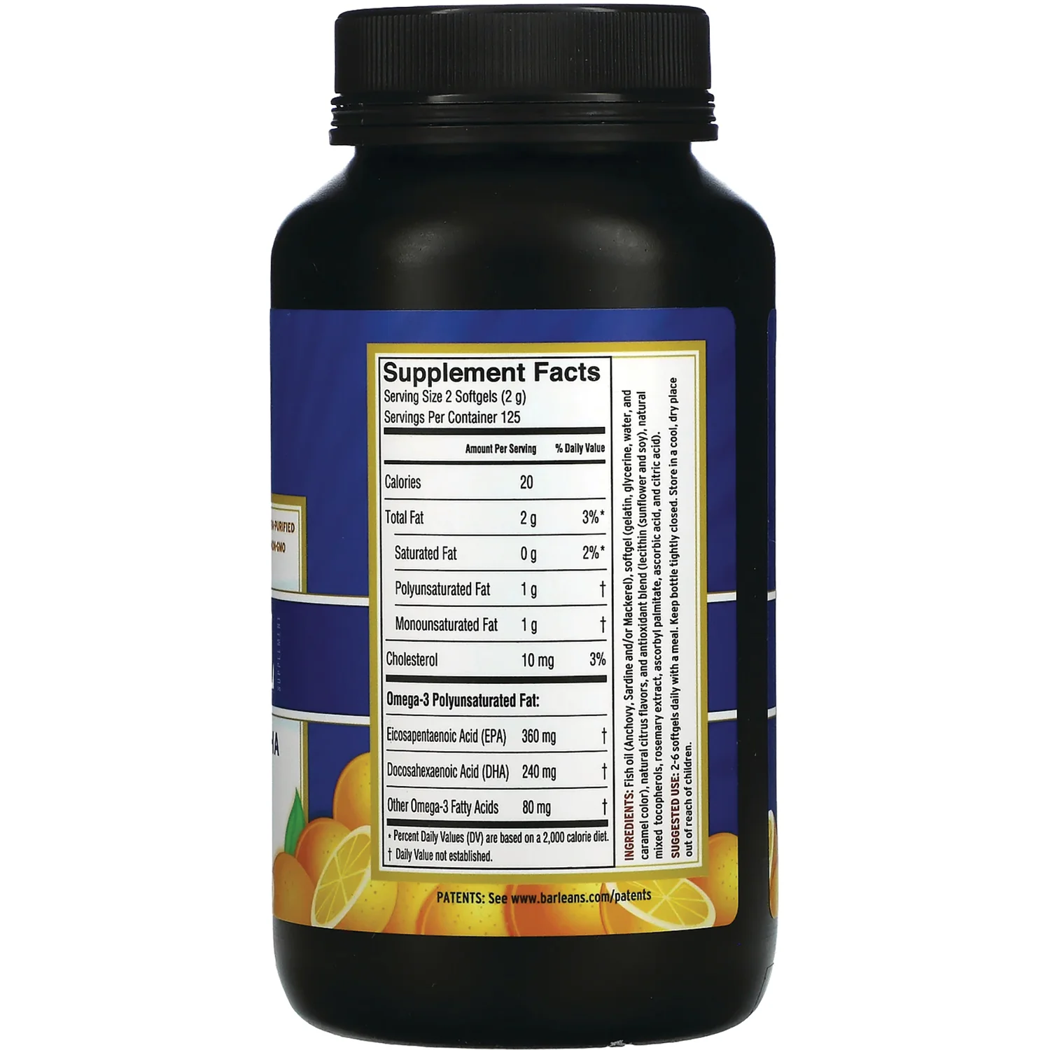 Fresh Catch Fish Oil - Orange - Image 2