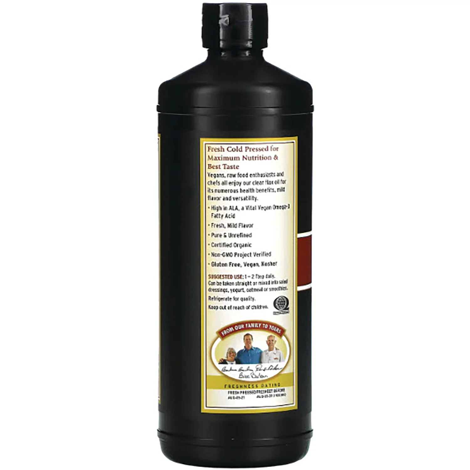 Organic Fresh Flax Oil - Image 3