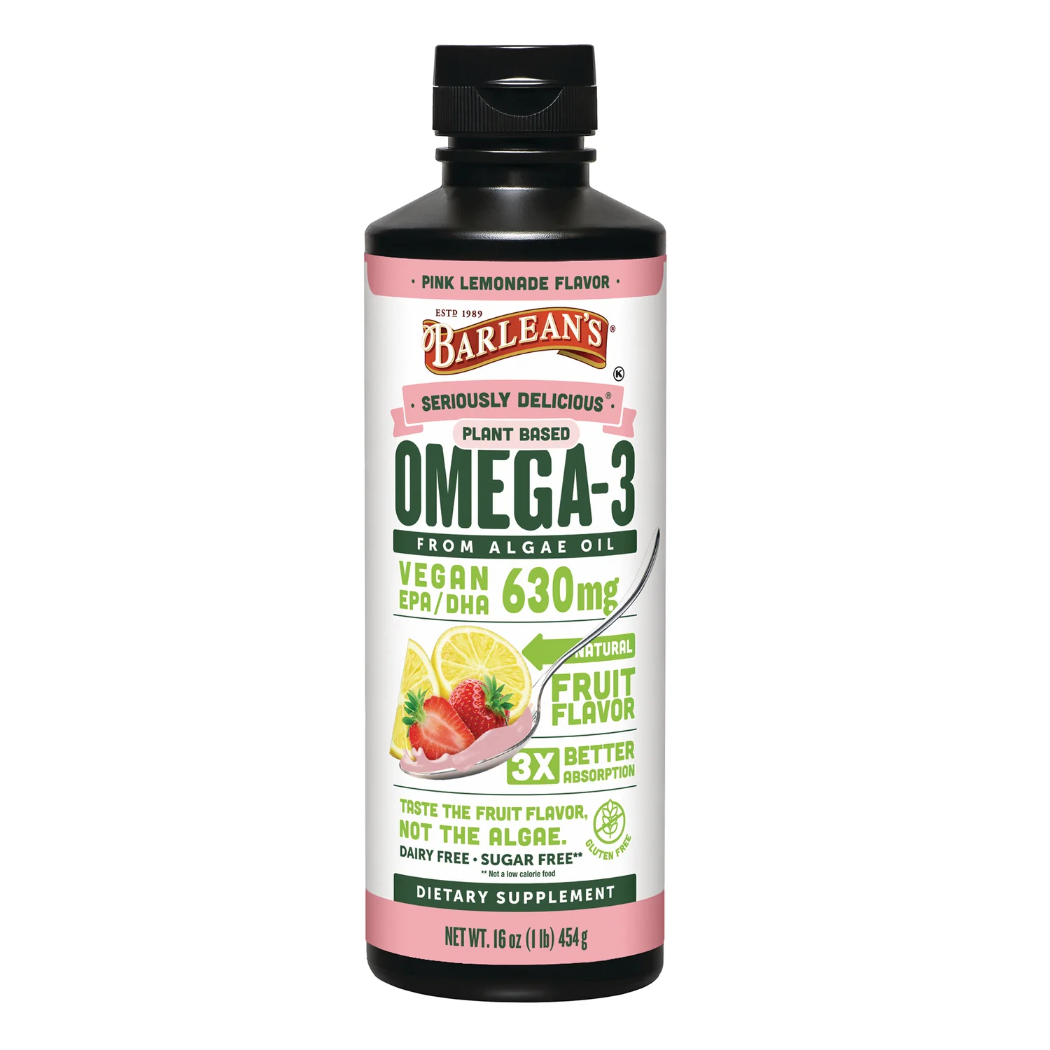 Omega-3 from Algae Oil - Pink Lemonade