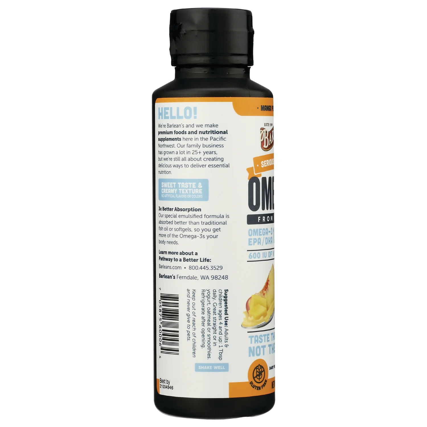 Omega-3 - Mango Peach Smoothie - Image 4