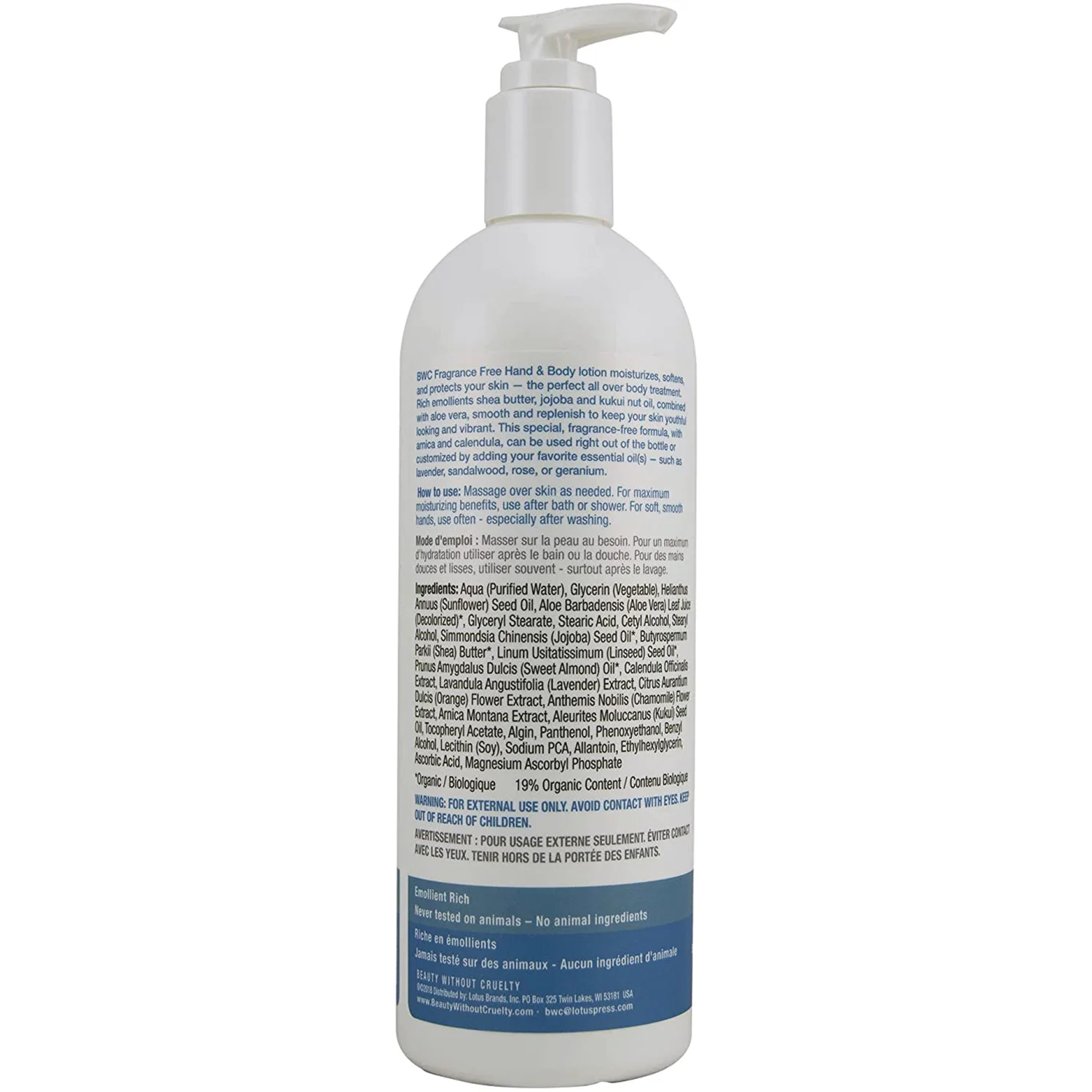 Hand & Body Treatment Lotion - Fragrance Free - Image 2