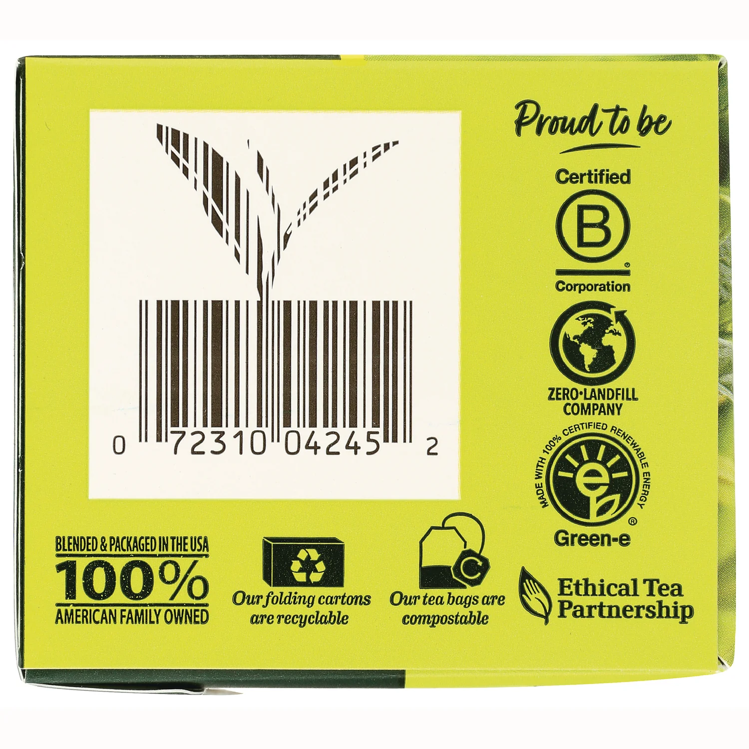 Green Tea with Lemon Decaffeinated - Image 4