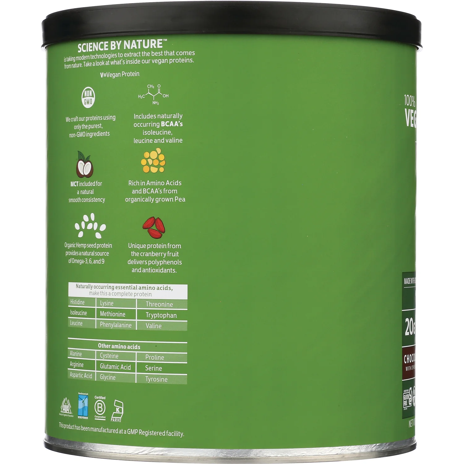 100% Vegan Protein - Chocolate - Image 4