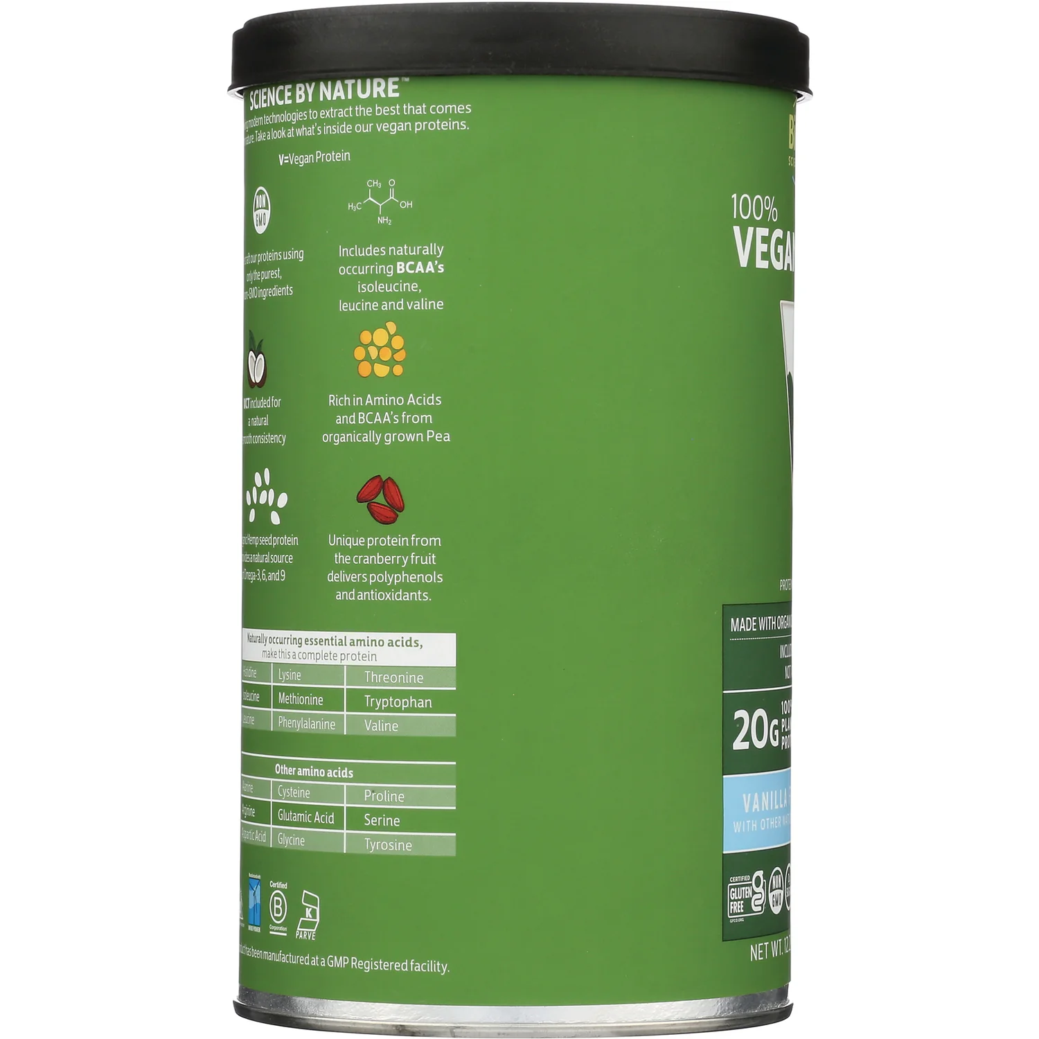 100% Vegan Protein Powder - Vanilla - Image 4