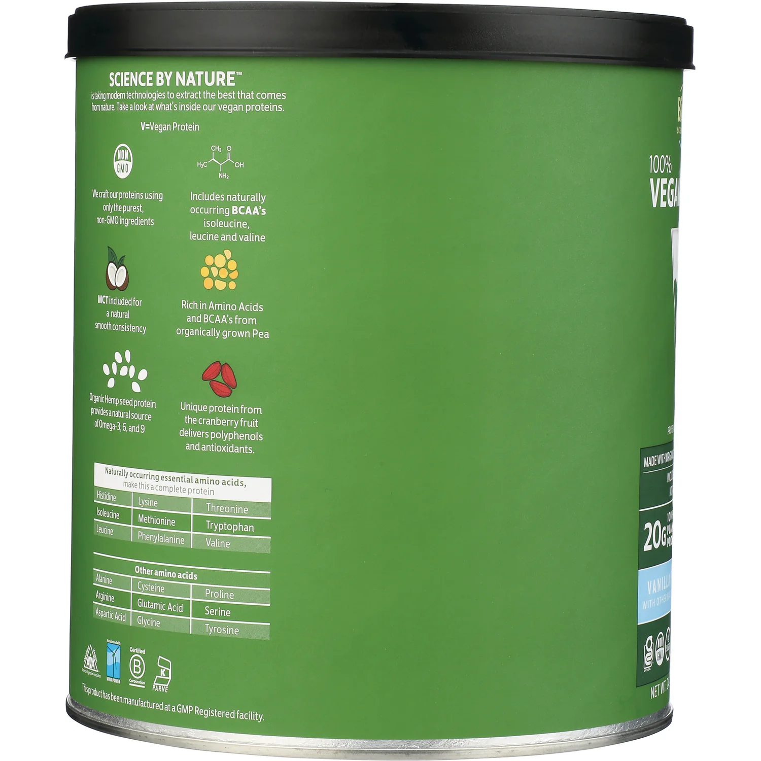 100% Vegan Protein - Vanilla - Image 3