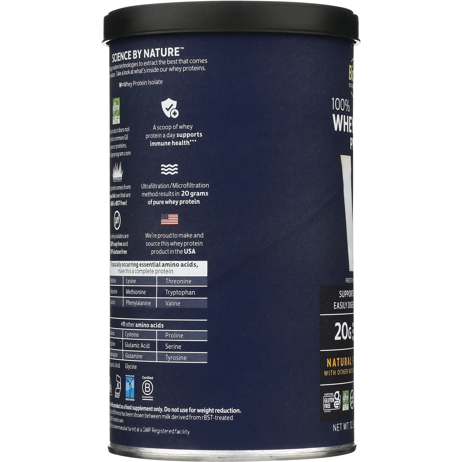 100% Whey Isolate Protein - Natural - Image 4