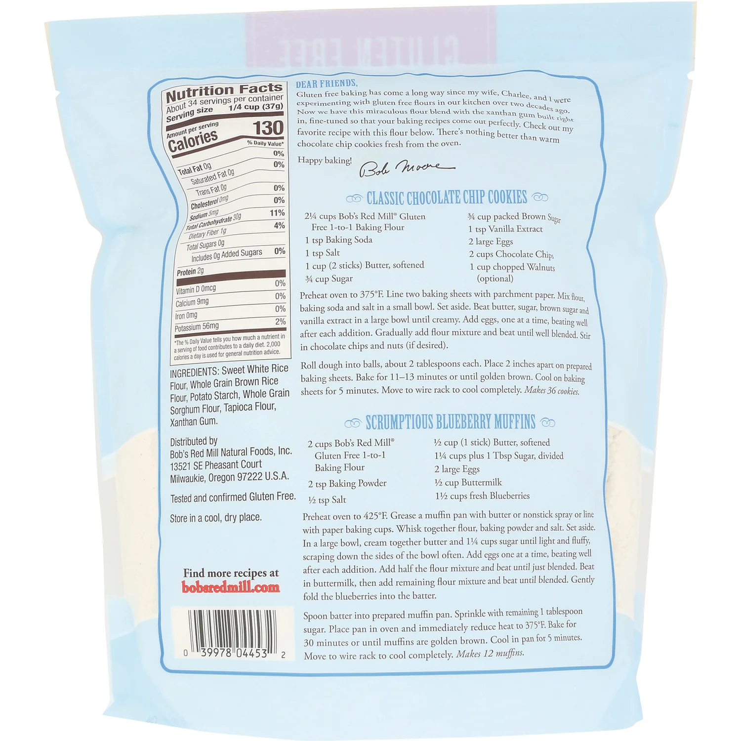 Gluten Free 1 to 1 Baking Flour - Image 2