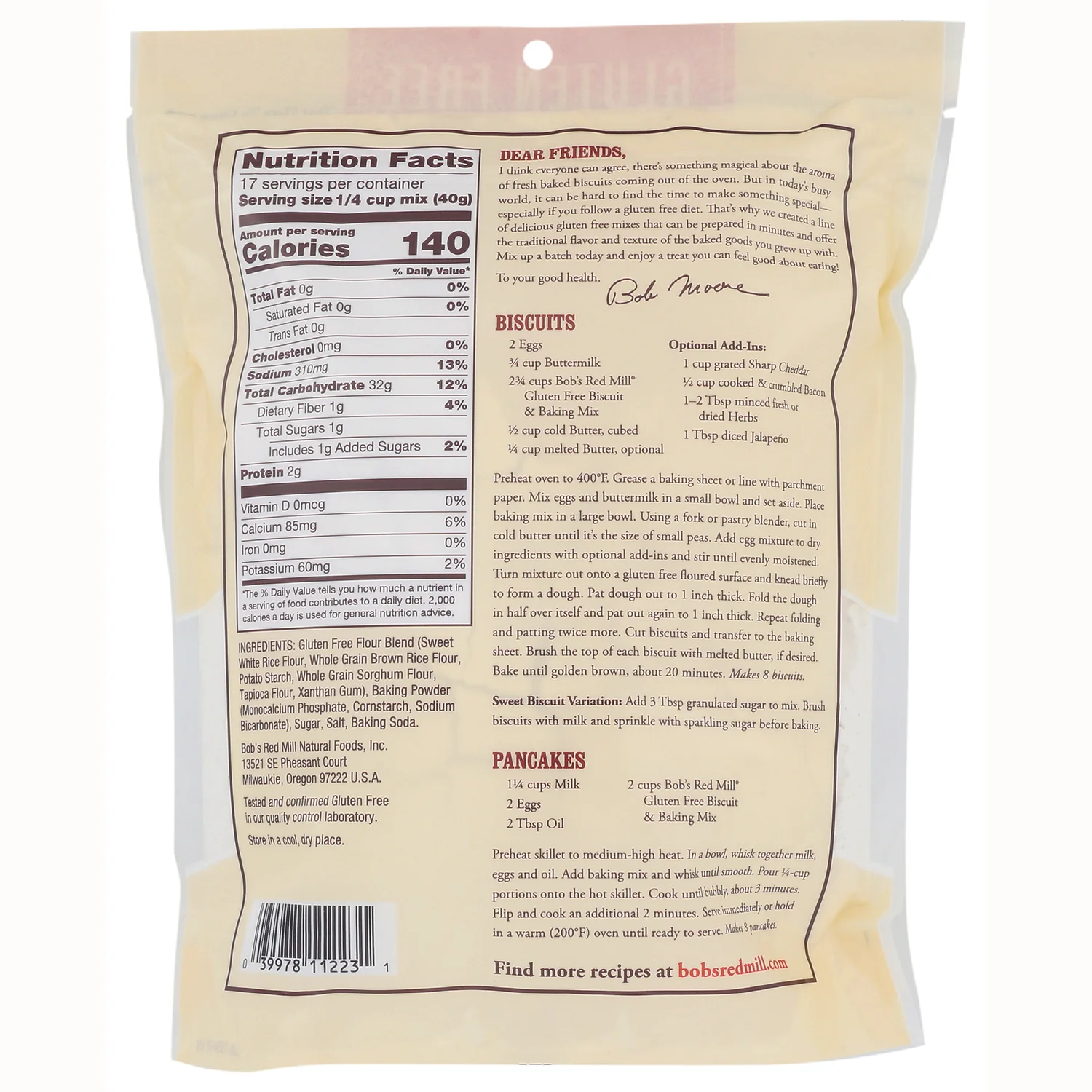 Gluten Free Biscuit & Baking Mix - Image 2