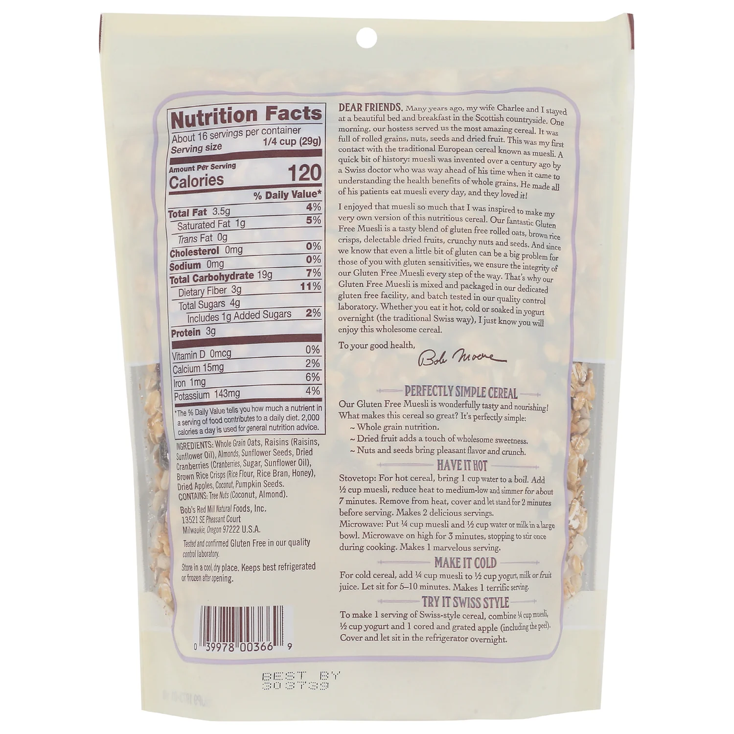 Gluten Free Muesli - Image 2