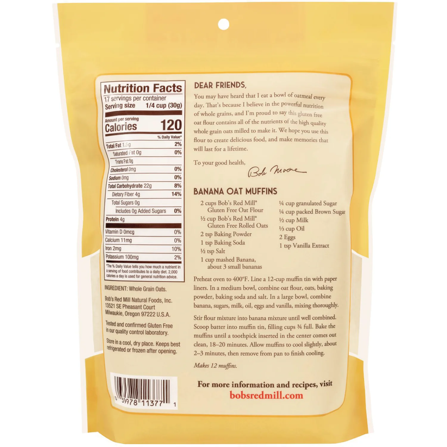 Gluten Free Oat Flour - Image 2