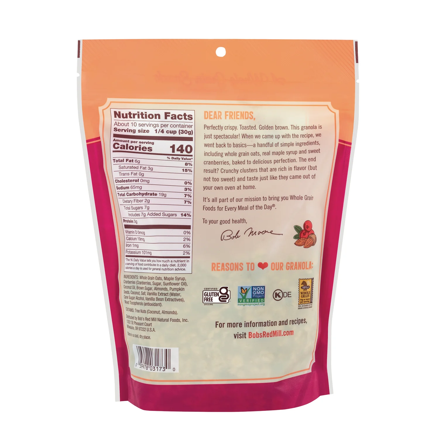 Homestyle Granola - Cranberry Almond - Image 2