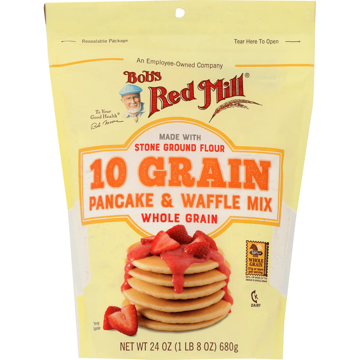 10 Grain Pancake Waffle Mix