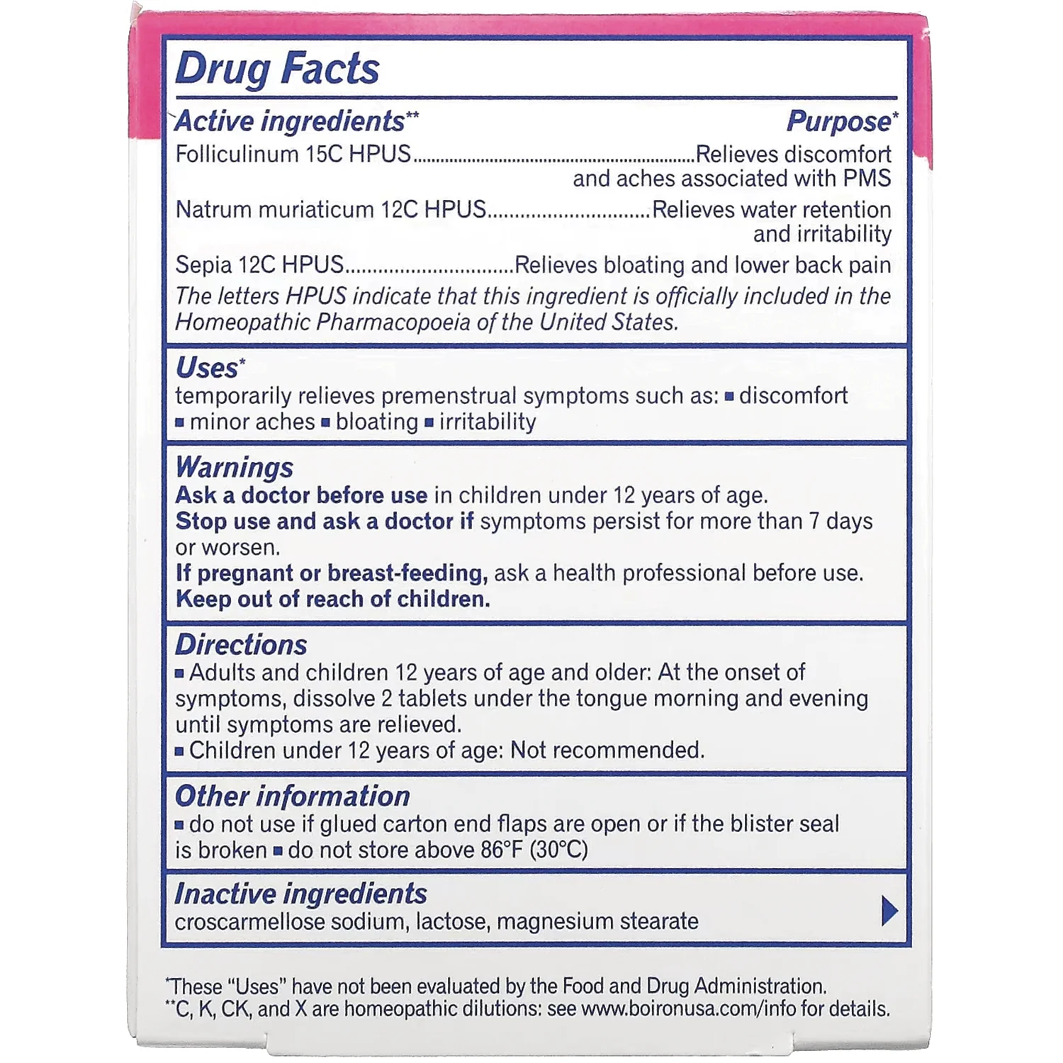 Cyclease PMS Relief Meltaway Tablets - Unflavored - Image 2