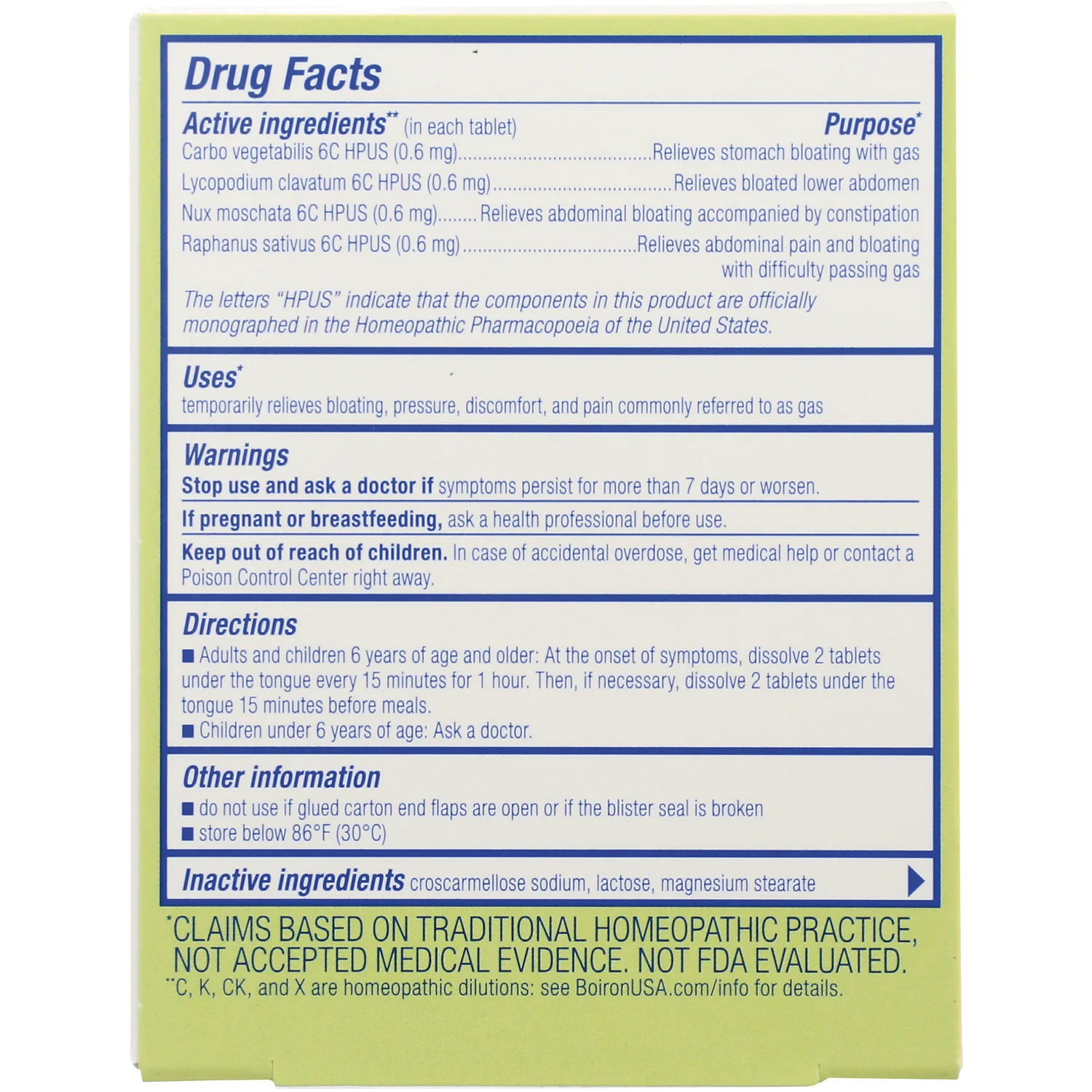 Gasalia Meltaway Tablets - Unflavored - Image 2