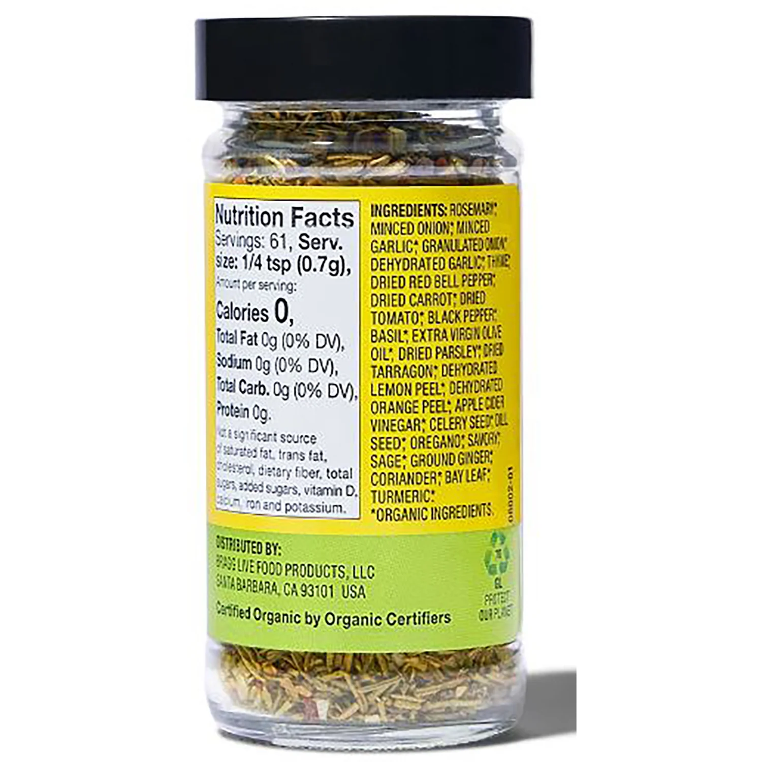 Organic Sprinkle Seasoning - Image 2