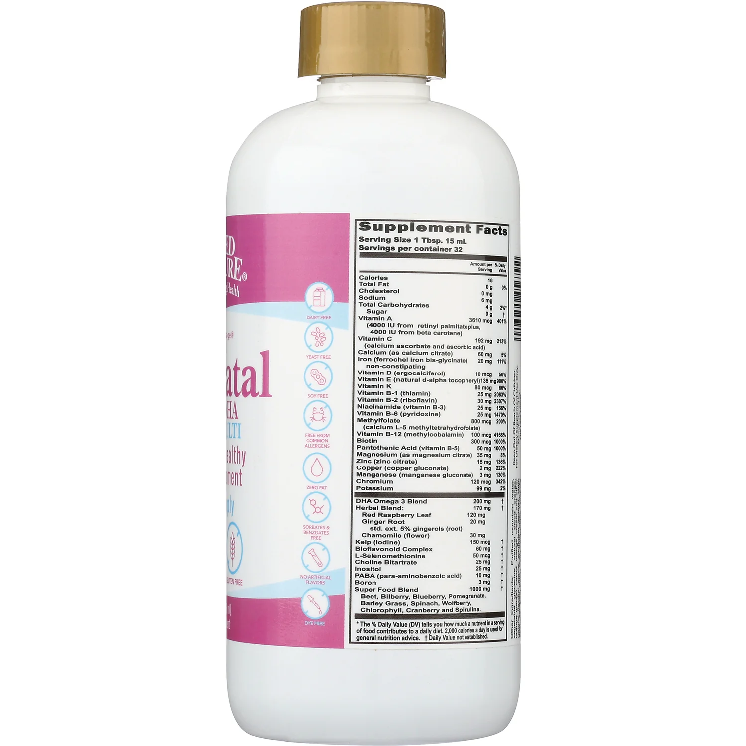 Liquid Advantage PreNatal Plus DHA Daily Multi - Image 2