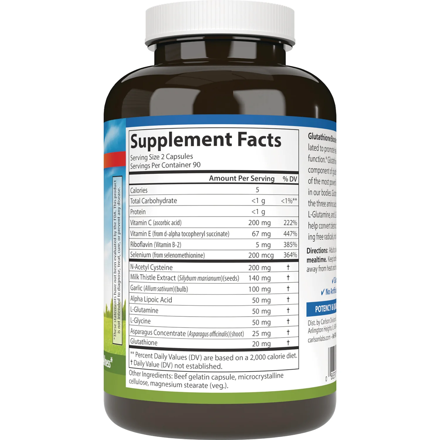 Glutathione Booster with Alpha Lipoic Acid - Image 2
