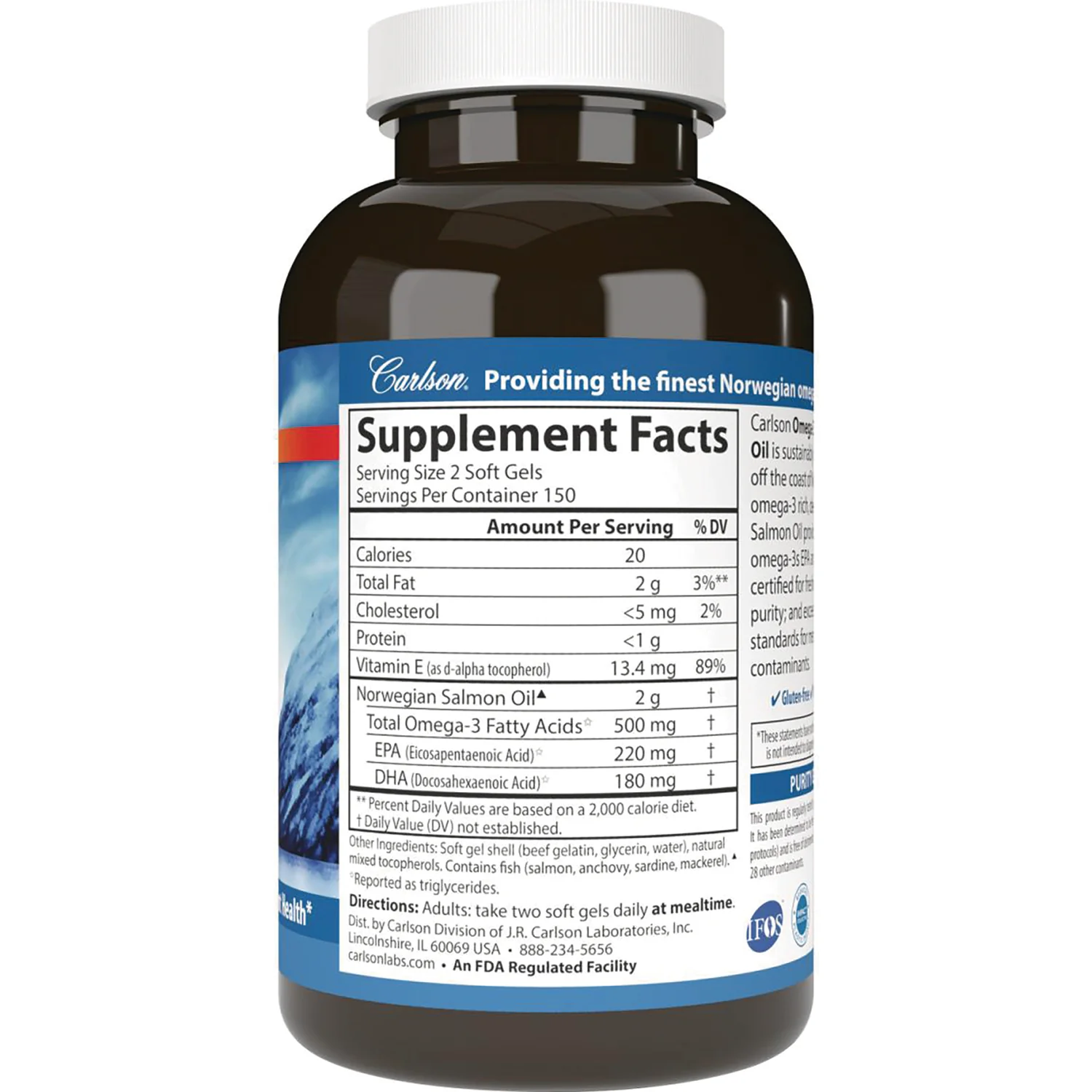 Omega-3 Enriched Salmon Oil - Image 2