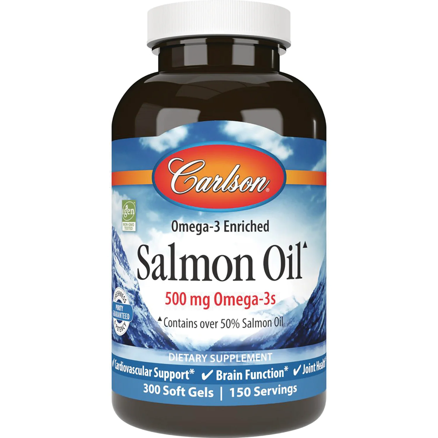 Omega-3 Enriched Salmon Oil