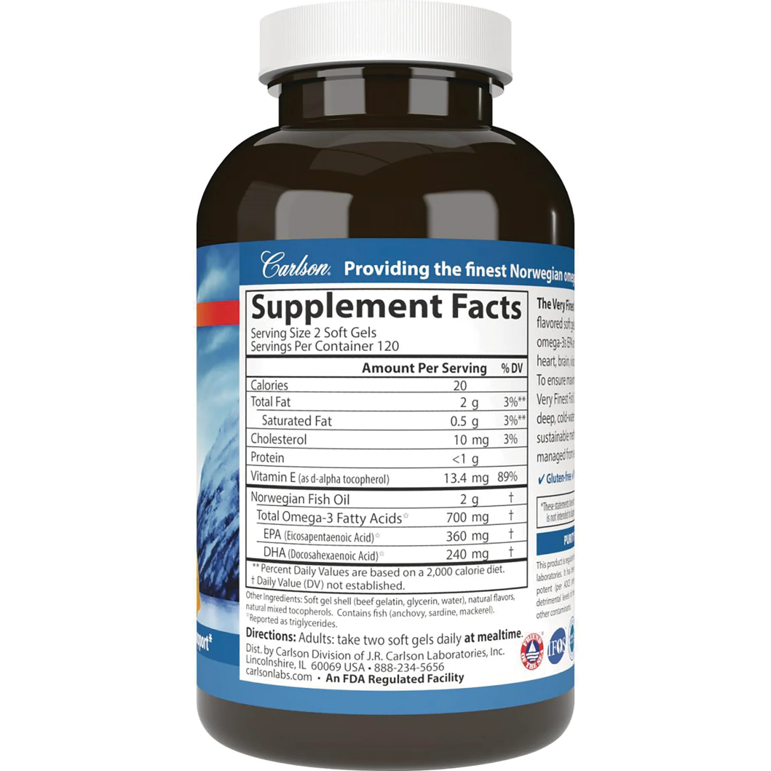 The Very Finest Fish Oil - Lemon - Image 2