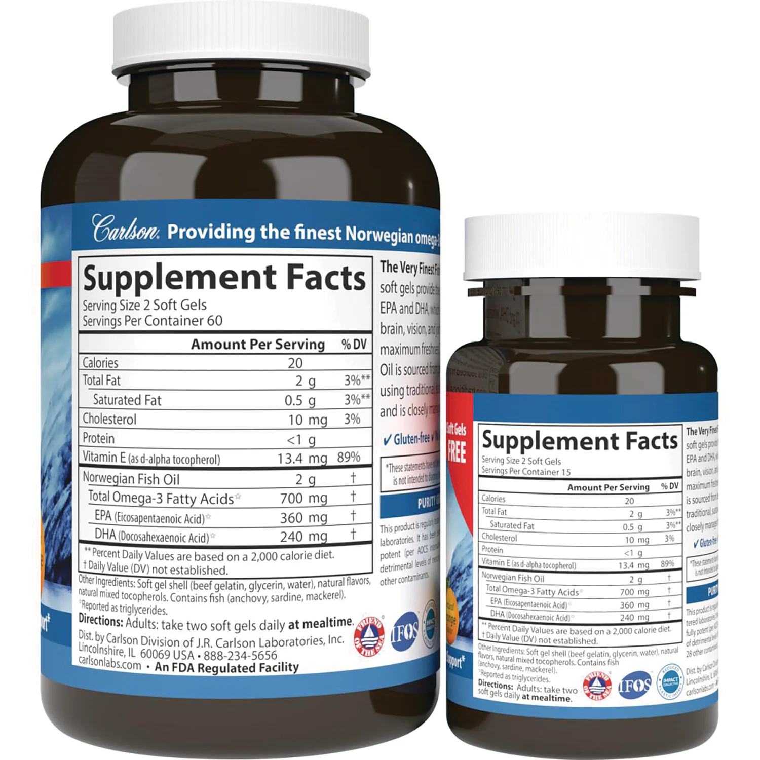 The Very Finest Fish Oil - Orange - Image 2