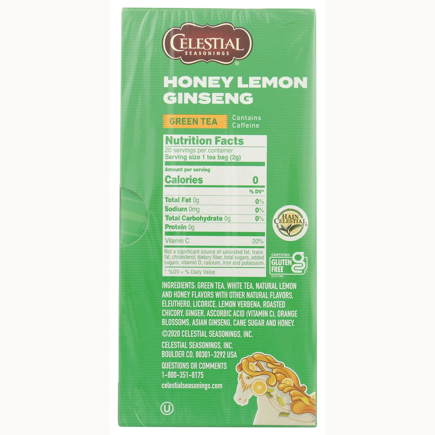 Honey Lemon Ginseng Green Tea - Image 2