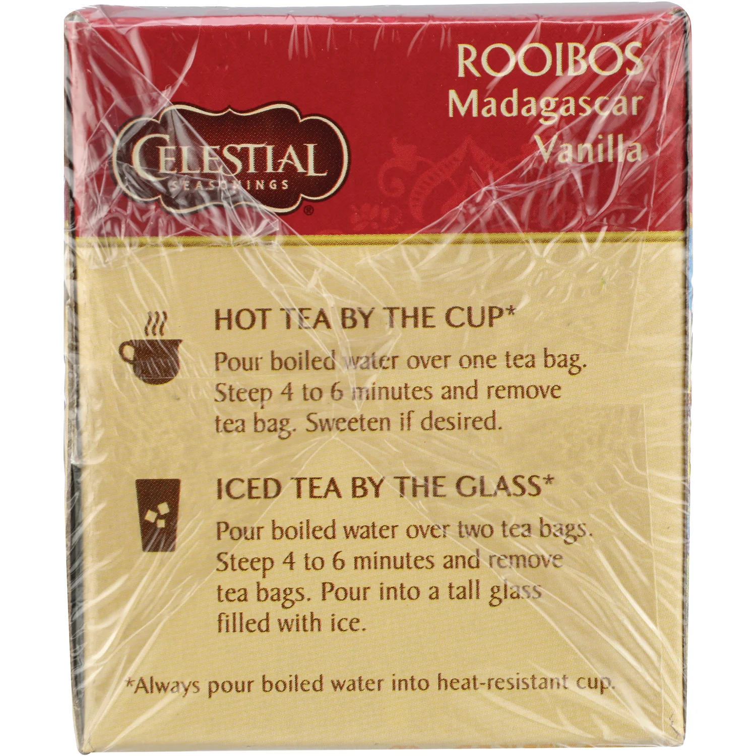 Rooibos Herbal Tea Madagascar Vanilla - Caffeine Free - Image 3