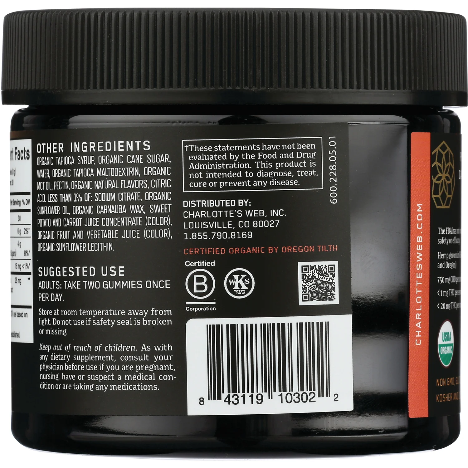 CBD Daily Wellness Gummies - Raspberry Lime - Image 3